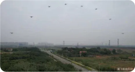 H1200 灯光烟花表演无人机 产品图 5 - 翼飞智能