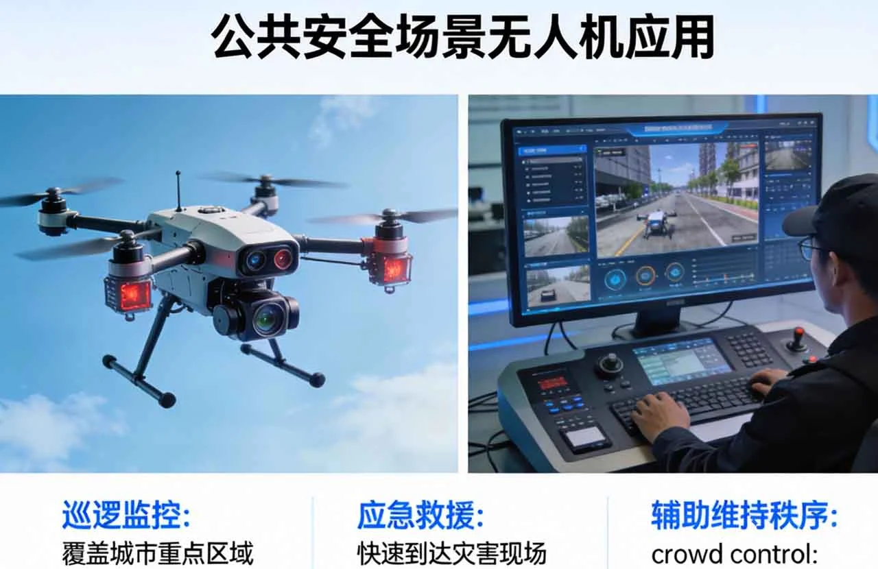 公安与应急领域为何更青睐具备研发能力的无人机生产厂家