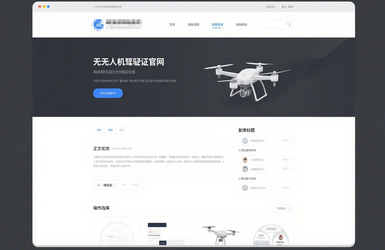 无人机驾驶证官网|最新考证流程解析