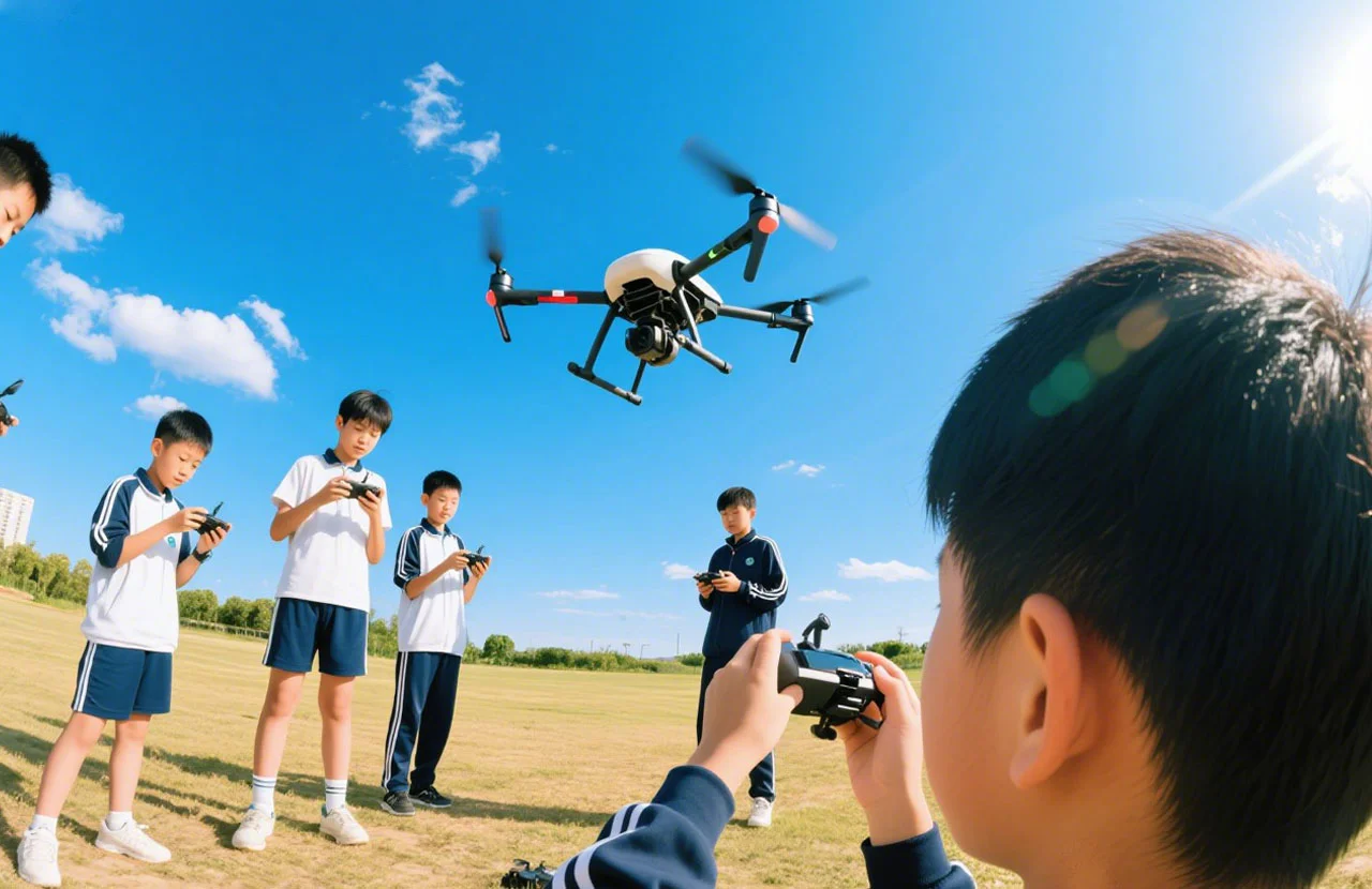 青少年无人机培训|兴趣培养+科技素养一步到位！