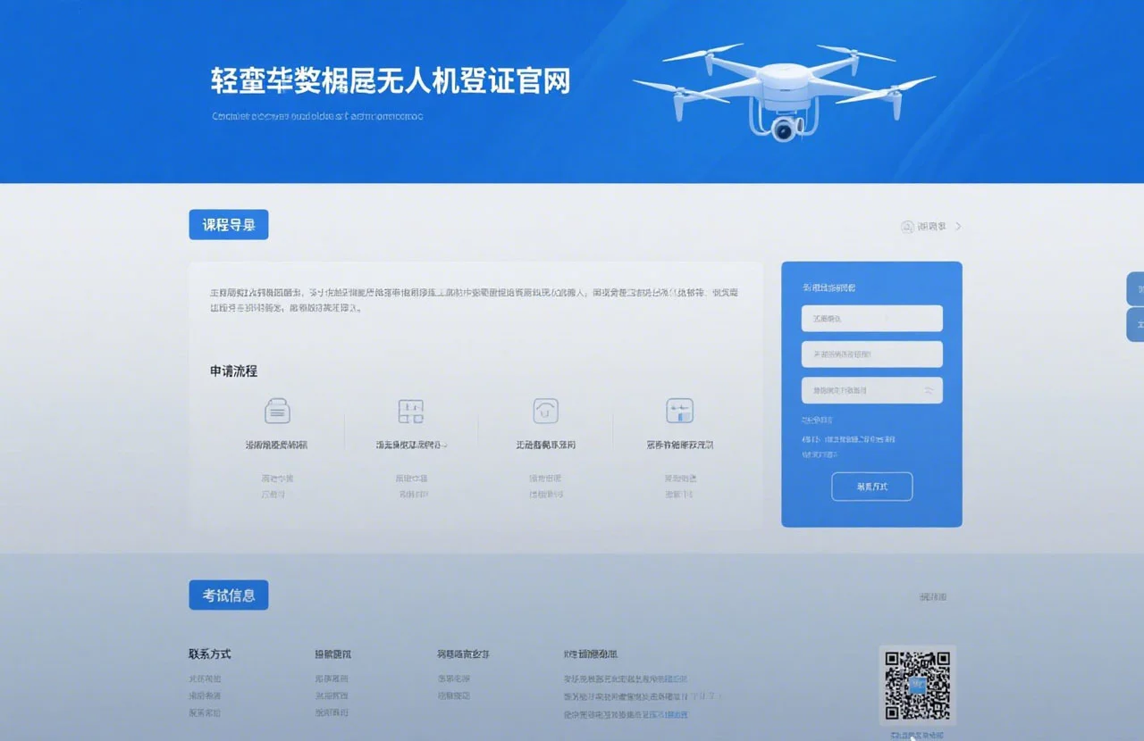 轻型民用无人机驾驶证官网|报名考试一站式指南！