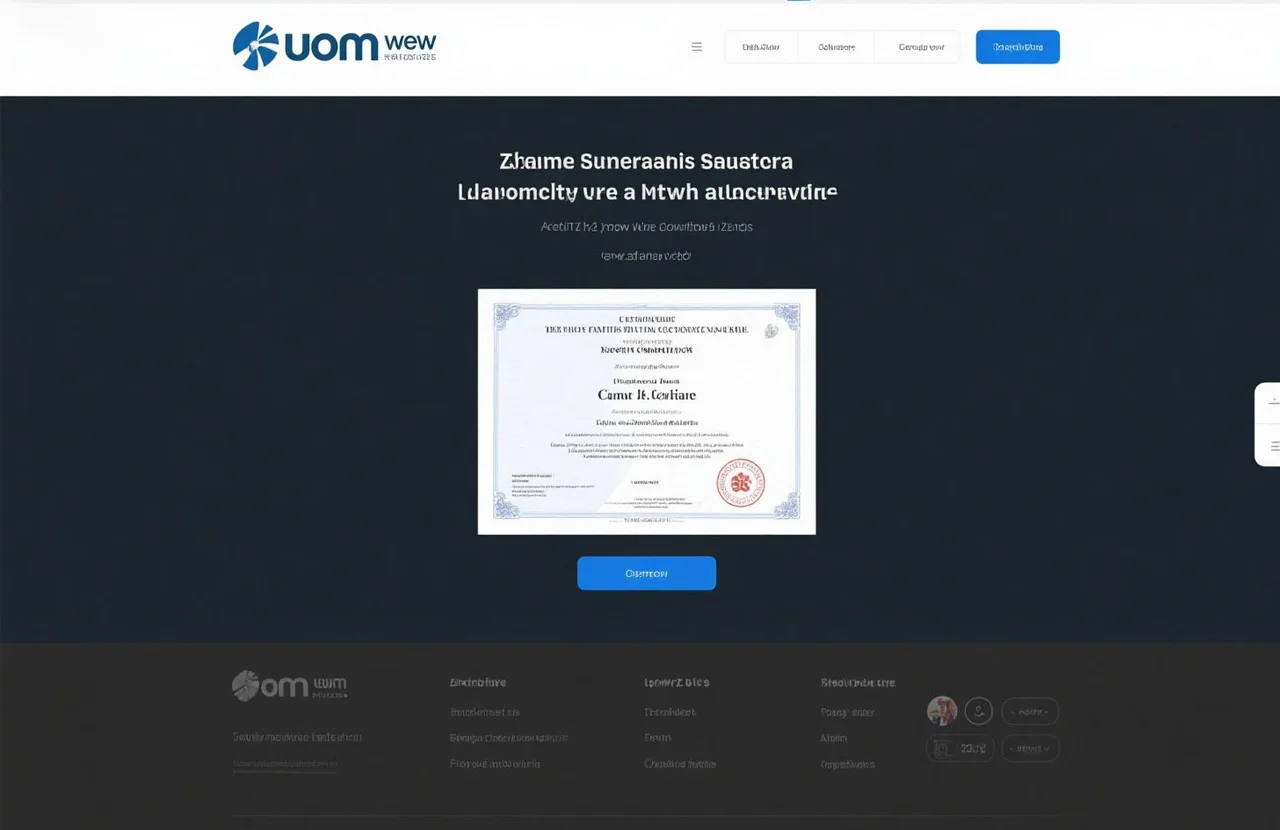 uom官网考证|认准UOM官网，正规报考有保障！