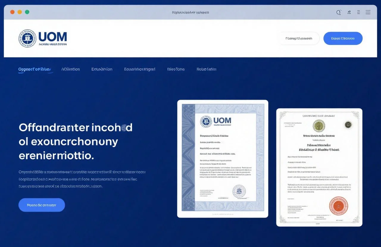 uom官网考证|提升你的职业竞争力