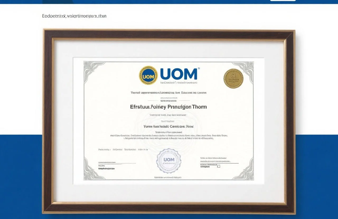 uom官网考证|认准UOM官网考证通道，安全权威有保障！