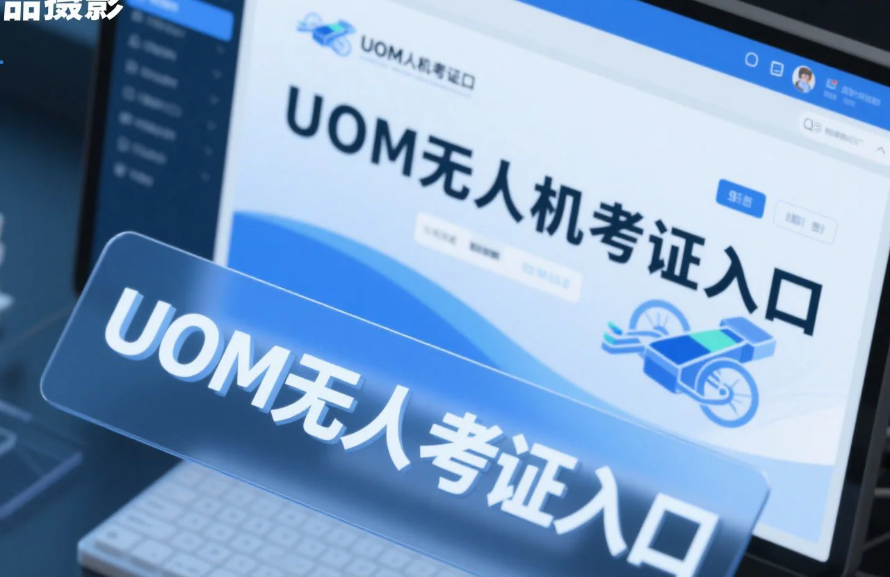 UOM无人机考证入口|一站式带你飞上蓝天
