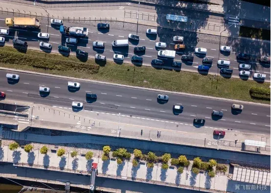 无人机航拍高速公路巡检