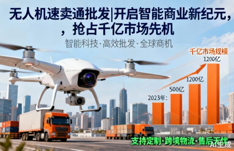 无人机速卖通批发|开启智能商业新纪元，抢占千亿市场先机