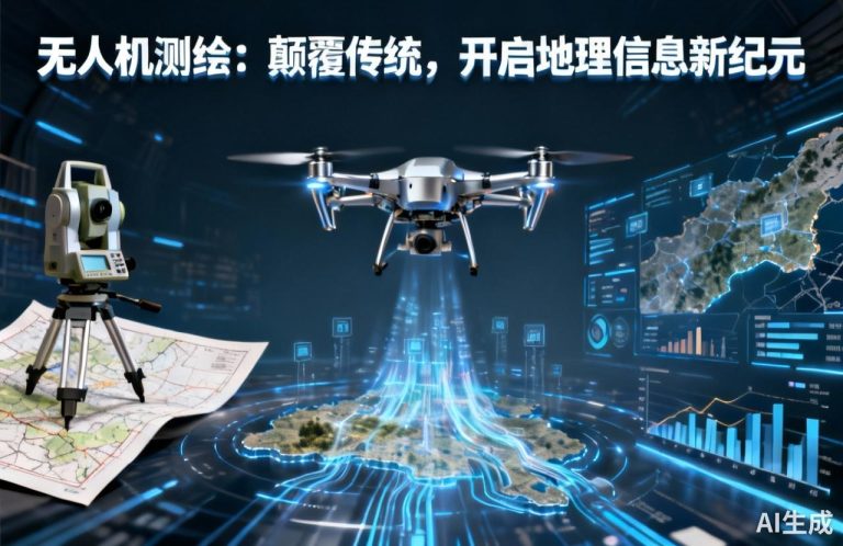 无人机测绘|颠覆传统，开启地理信息新纪元