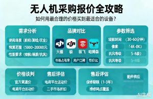 无人机采购报价指南|合理价格选对设备