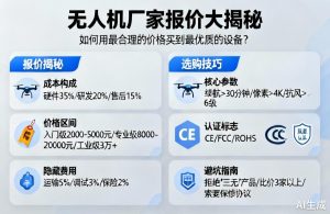 无人机选购指南|价格对比与选购技巧全解析