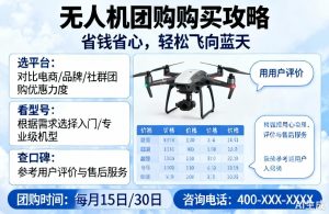 无人机团购攻略|省钱技巧与选购指南