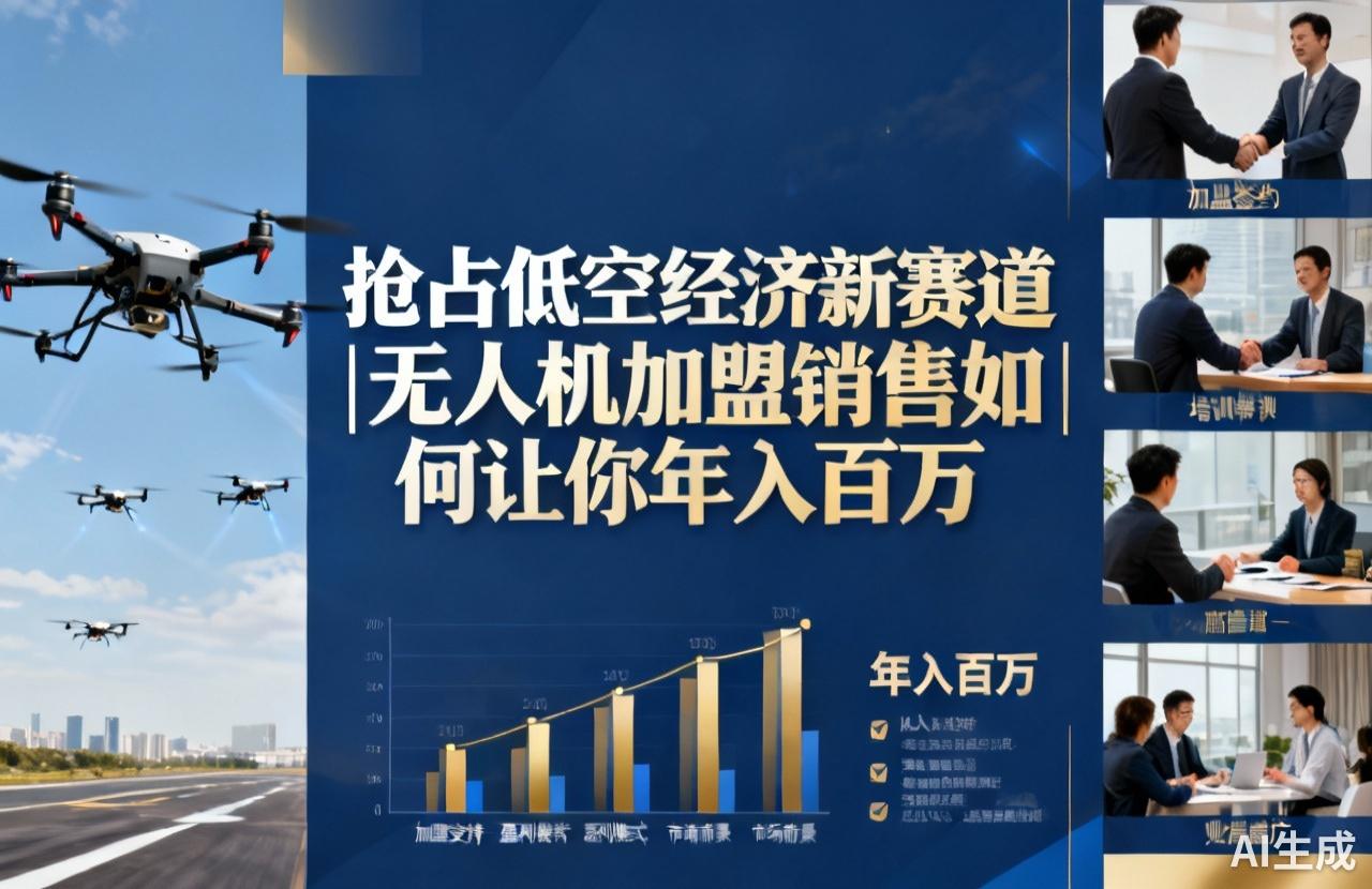 无人机加盟销售|抢占低空经济新赛道,年入百万 无人机加盟销售|抢占低空经济新赛道,年入百万