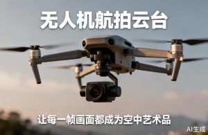 无人机航拍云台|稳定流畅画面，打造空中艺术品