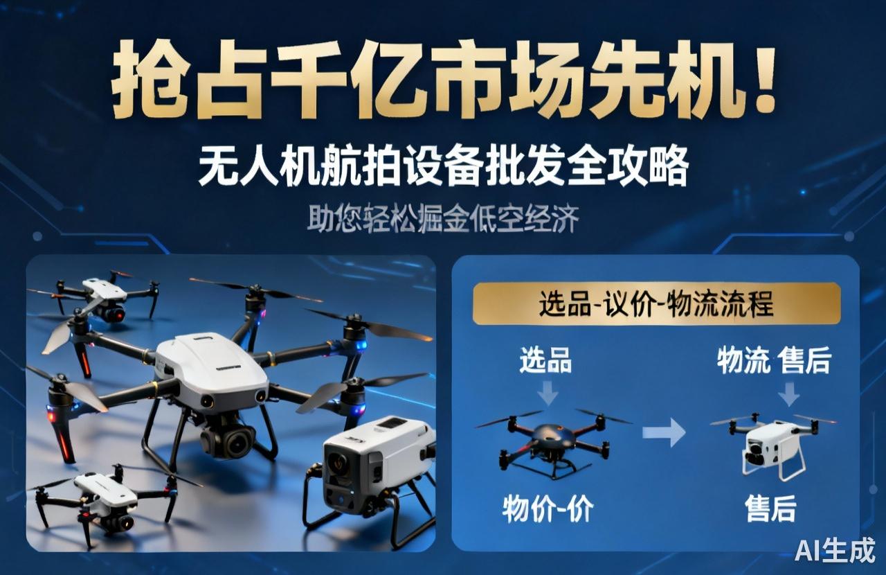 无人机航拍批发攻略|掘金千亿低空经济市场 无人机航拍批发攻略|掘金千亿低空经济市场