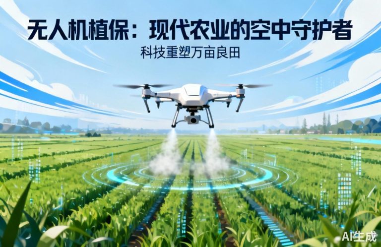 无人机植保|现代农业的空中守护者，如何用科技重塑万亩良田