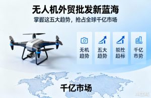 无人机外贸五大趋势，抢占全球千亿市场