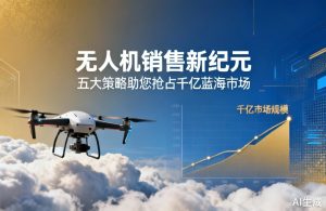 无人机销售策略|抢占千亿蓝海市场