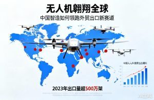 中国无人机领跑外贸出口，智造新赛道解析
