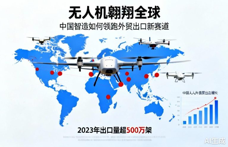 无人机翱翔全球|中国智造如何领跑外贸出口新赛道