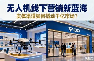 无人机线下营销|实体渠道撬动千亿市场