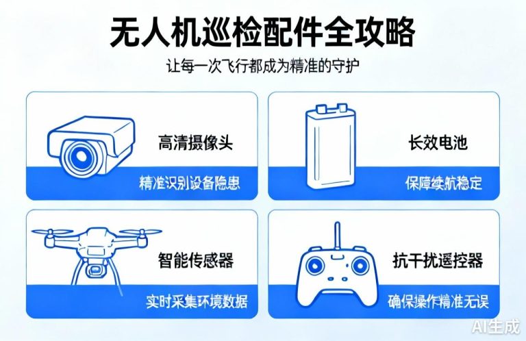 无人机巡检配件全攻略|让每一次飞行都成为精准的守护