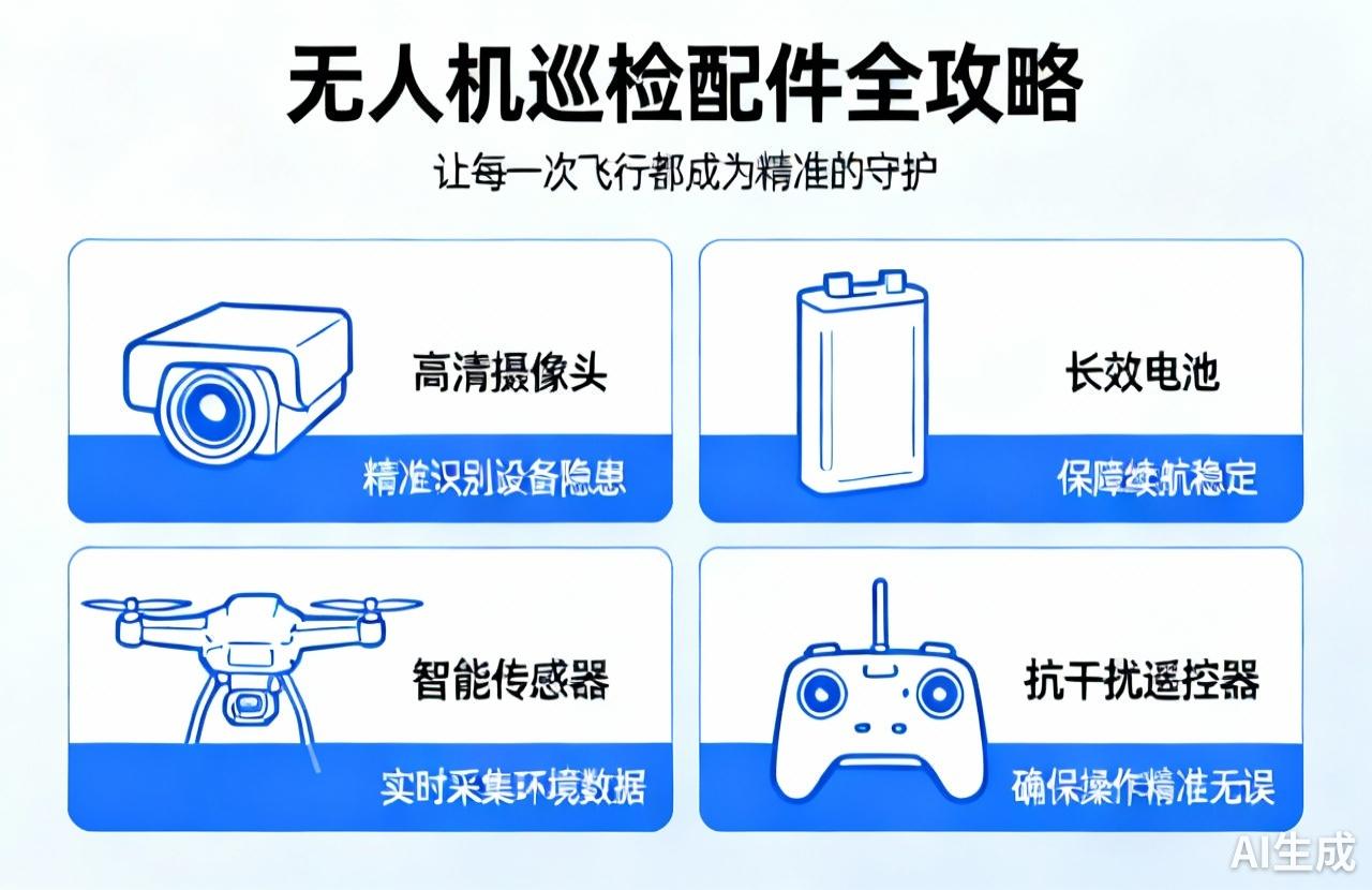 无人机巡检配件指南|精准守护飞行关键 无人机巡检配件指南|精准守护飞行关键