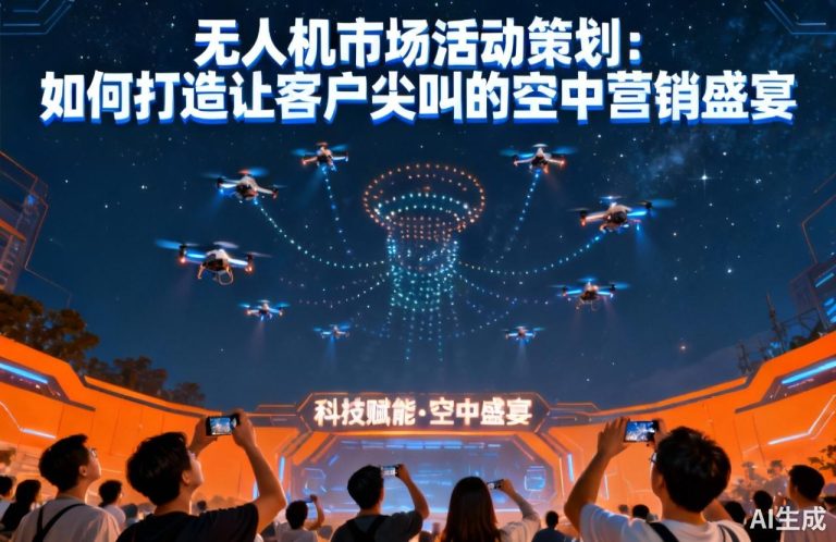 无人机市场活动策划|如何打造让客户尖叫的空中营销盛宴