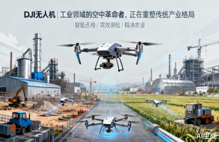 DJI无人机|工业领域的空中革命者，正在重塑传统产业格局