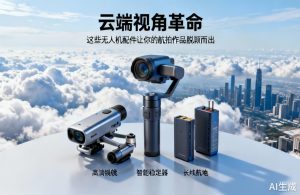 无人机配件推荐|航拍脱颖而出的秘诀