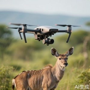 无人机野生动物监测|科技守护自然精灵