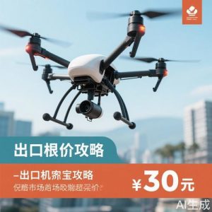 无人机出口报价攻略|精准定价抢占全球市场