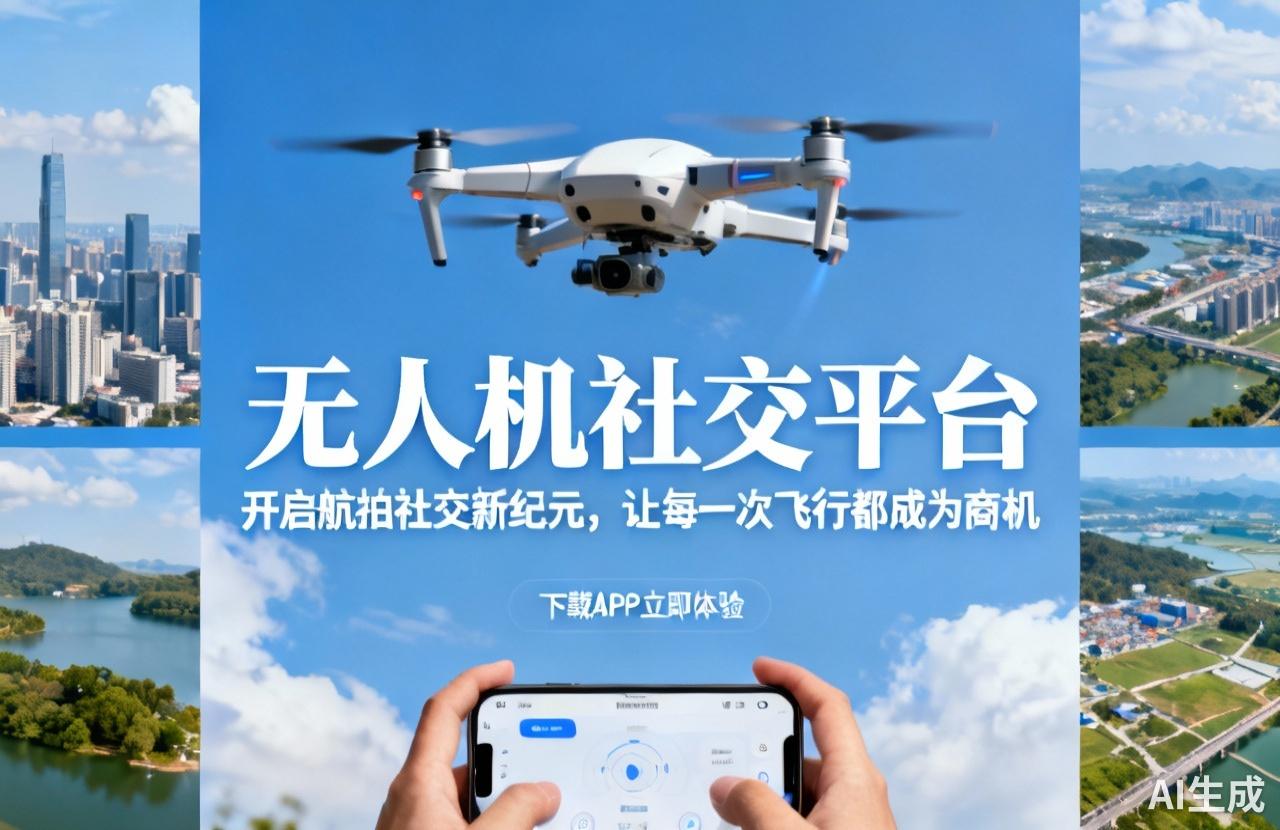 无人机社交平台|航拍新纪元与商机 无人机社交平台|航拍新纪元与商机