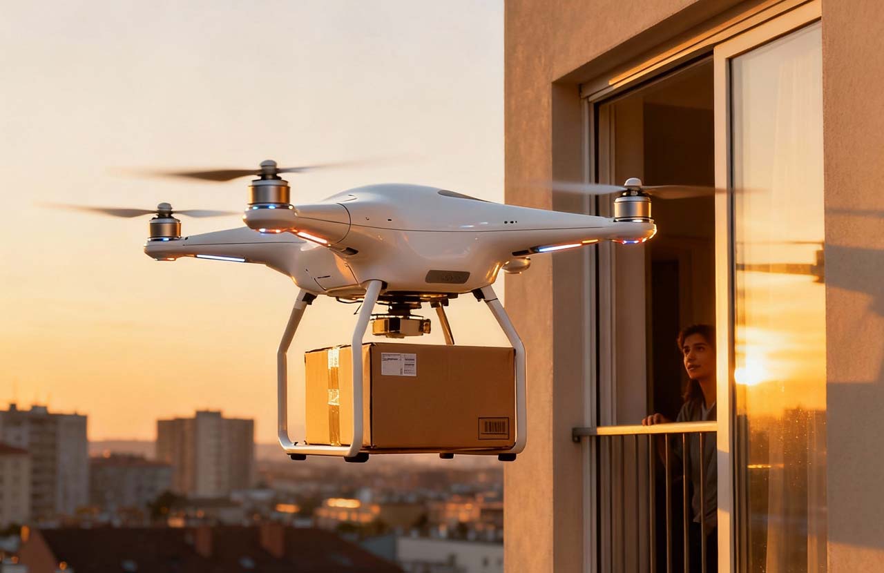 物流无人机打通最后一公里配送窗口期