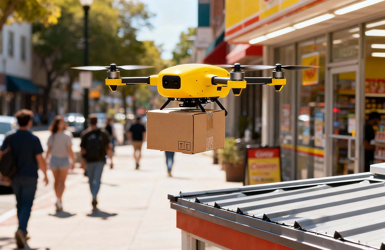 物流无人机|分钟级交付成新基建