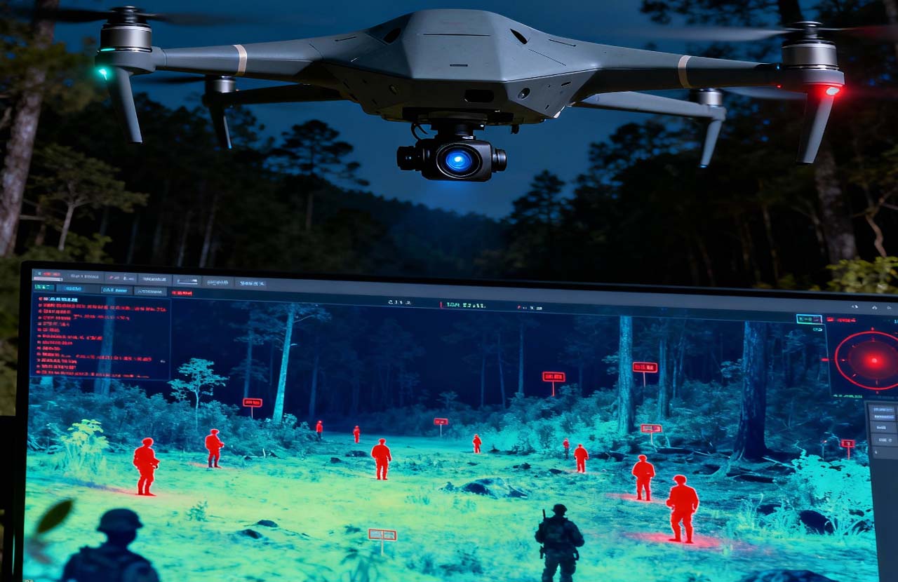 热成像无人机|从“看不见的热”到生产力