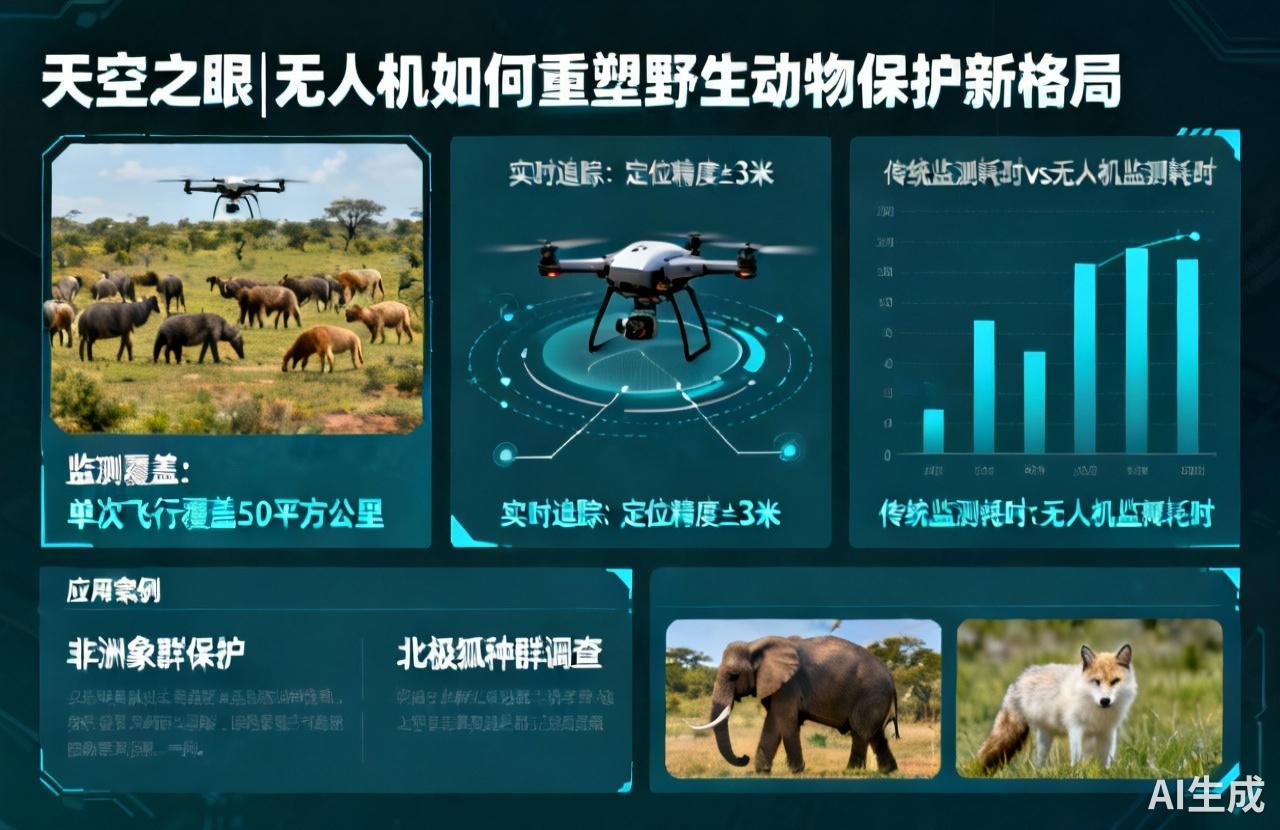 天空之眼|无人机如何重塑野生动物保护新格局 天空之眼|无人机如何重塑野生动物保护新格局