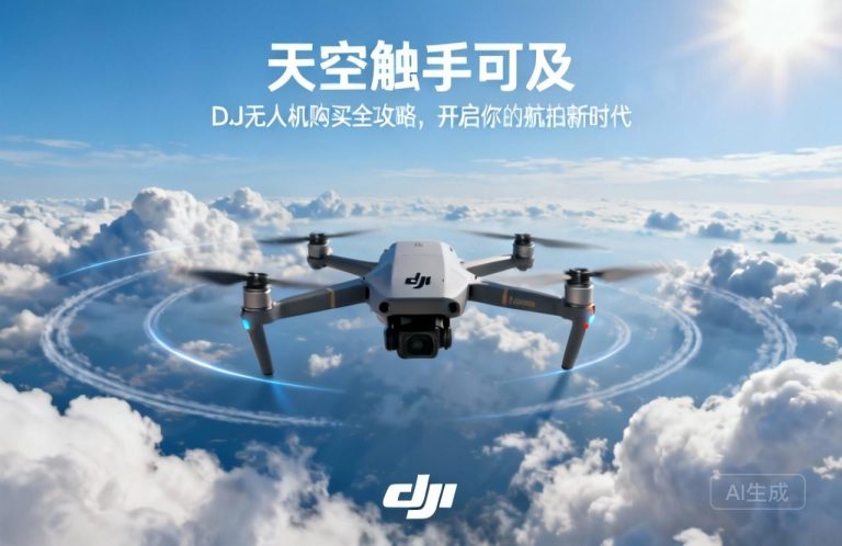 天空触手可及|DJI无人机购买全攻略，开启你的航拍新时代