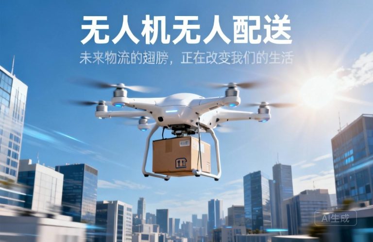 无人机无人配送|未来物流的翅膀，正在改变我们的生活