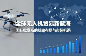 无人机贸易新蓝海|国际批发商战略布局与机遇