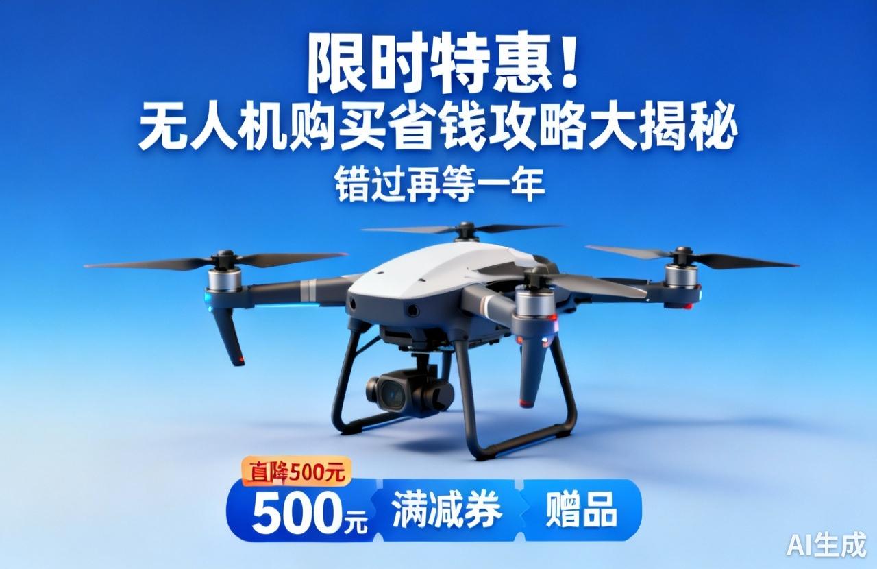 限时特惠!无人机购买省钱攻略大揭秘,错过再等一年 限时特惠!无人机购买省钱攻略大揭秘,错过再等一年