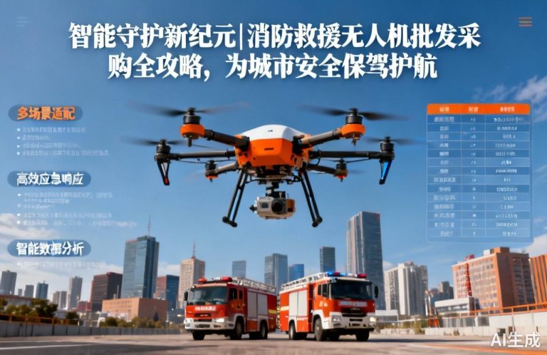智能守护新纪元|消防救援无人机批发采购全攻略，为城市安全保驾护航
