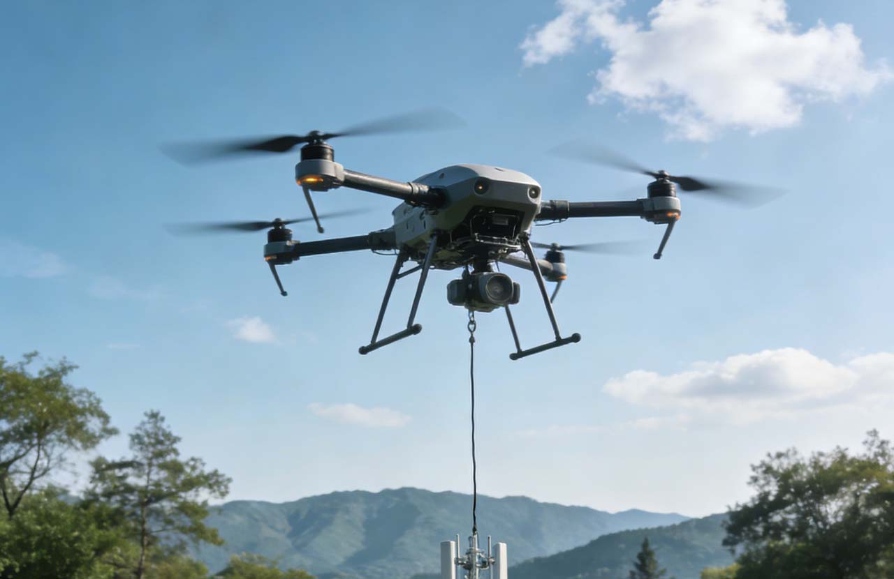 系留无人机厂家|长时低空作业的稳定空中平台