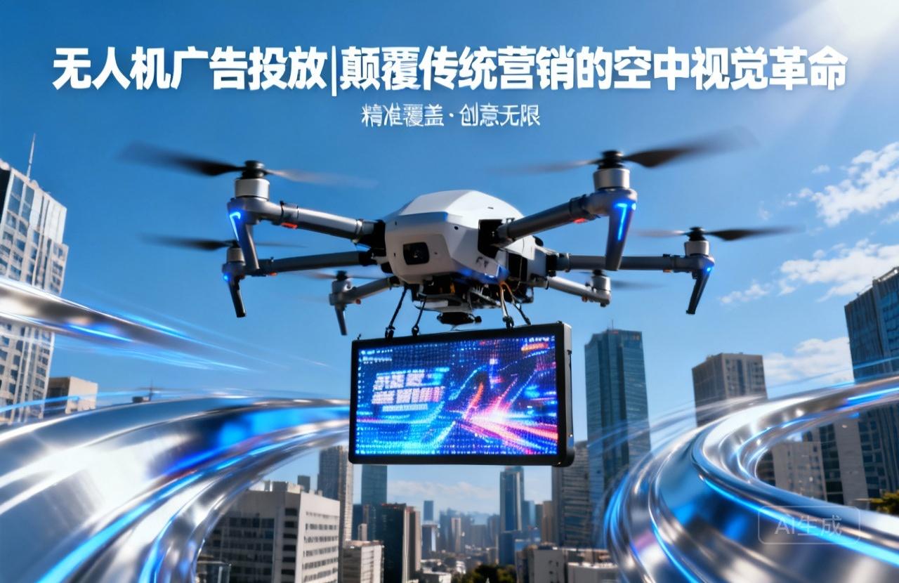 无人机广告投放|颠覆传统营销的空中视觉革命 无人机广告投放|颠覆传统营销的空中视觉革命