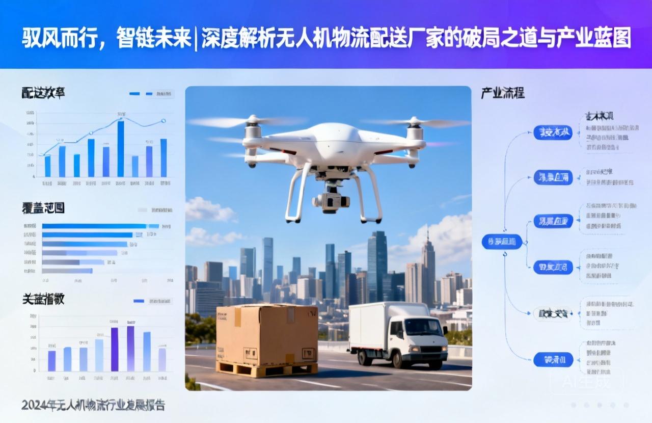 无人机物流配送厂家破局之道与产业蓝图解析 无人机物流配送厂家破局之道与产业蓝图解析