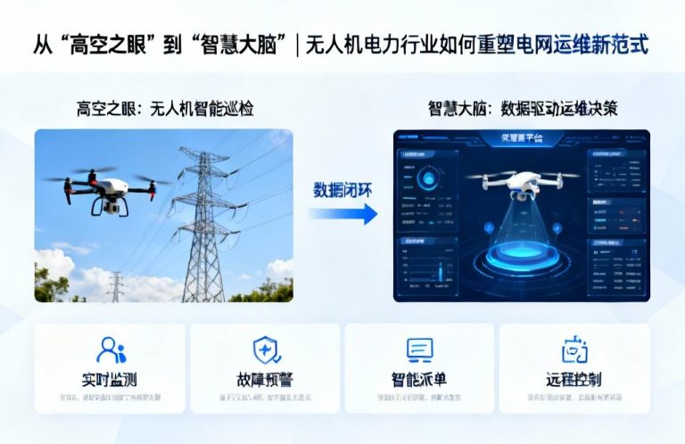 从“高空之眼”到“智慧大脑”|无人机电力行业如何重塑电网运维新范式