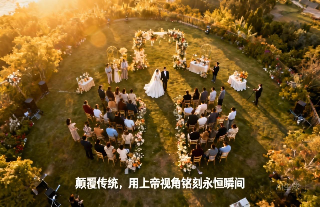 无人机高空拍摄婚礼|颠覆传统,用上帝视角铭刻永恒瞬间 无人机高空拍摄婚礼|颠覆传统,用上帝视角铭刻永恒瞬间