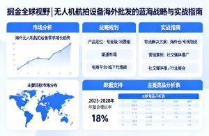 掘金全球视野|无人机航拍设备海外批发的蓝海战略与实战指南