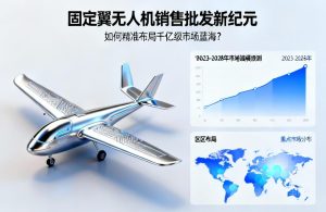 固定翼无人机销售|如何布局千亿市场蓝海？