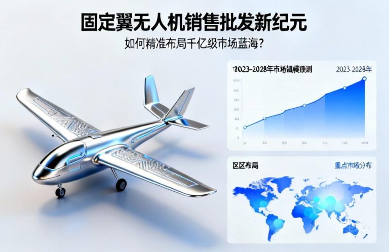 固定翼无人机销售批发新纪元|如何精准布局千亿级市场蓝海？