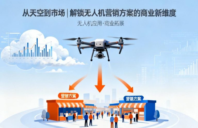 从天空到市场|解锁无人机营销方案的商业新维度